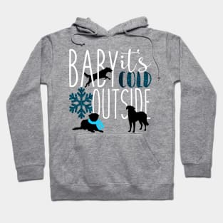 Winter Dog Christmas Hoodie